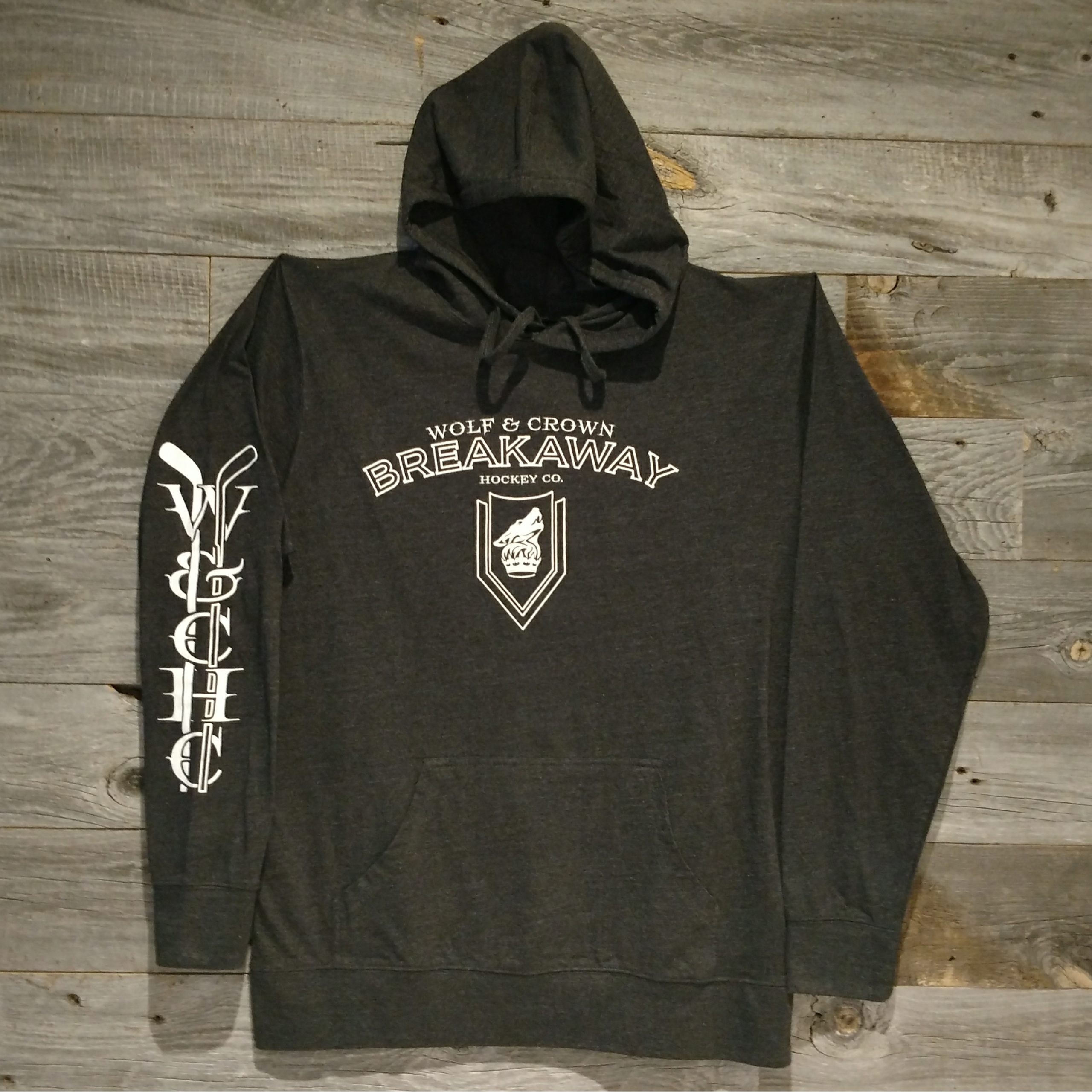 The Defender Pullover Hoodie(Charcoal Heather)